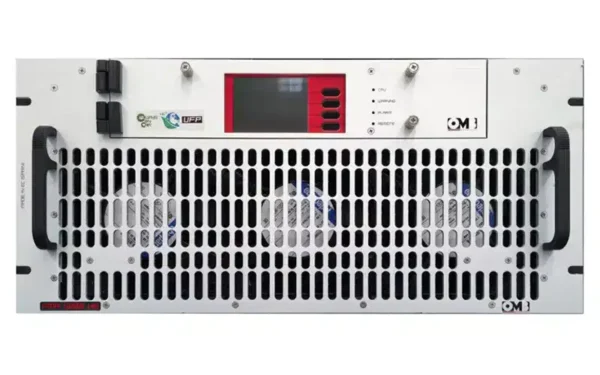 The OMB FMA 5000 HE 5KW FM amplifier has been created by the OMB center of development for high efficiency amplifiers.