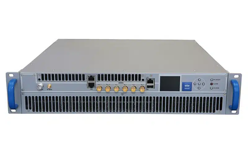 The OMB MOT 350 A digital Multicast Compact can be used as an analog and digital TV transmitter.
