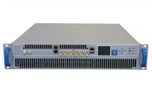 The  OMB MOT 400 A Multicast Compact TV transmitter can be used as an analog and digital transmitter.