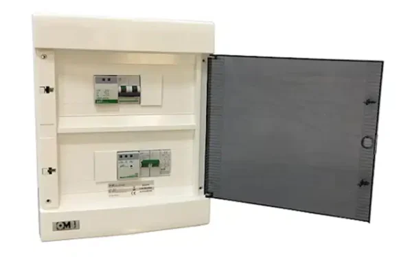 The OMB TRANSIENT SUPPRESSOR system has been conceived to protect against power surges.