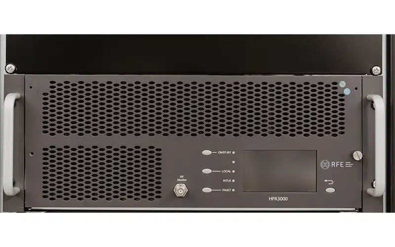 The RFE Broadcast HPA5000 5kW FM Amplifier provides broadcasters with a powerful