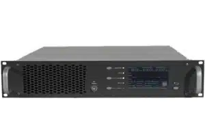 The RFE Broadcast DS150 FM Transmitter is a state-of-the-art 150W FM transmission system designed for professional radio stations.