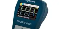 The flagship RigExpert AA-3000 ZOOM Antenna and Cable analyser with a range from 0.1 to 3000 MHz and a Big Blanview® ZOOM display.