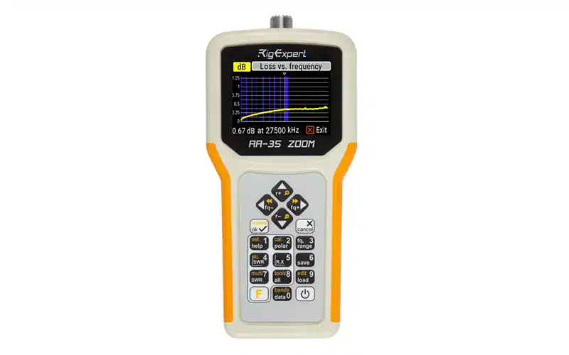 The RigExpert AA-35 ZOOM is a portable