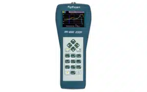 The RigExpert AA-650 ZOOM is a powerful 0.1 to 650 MHz antenna analyzer designed for testing