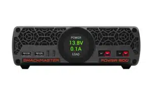 The remarkably quiet RigExpert Shackmaster Power 600 (21 dBa) and extremely clean
