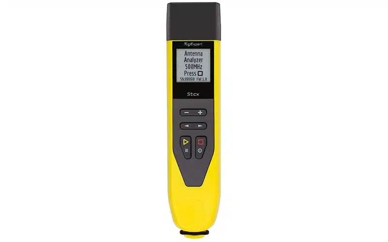 The RigExpert Stick 500 Vector Network Analyzer is designed for measuring SWR (standing wave ratio)
