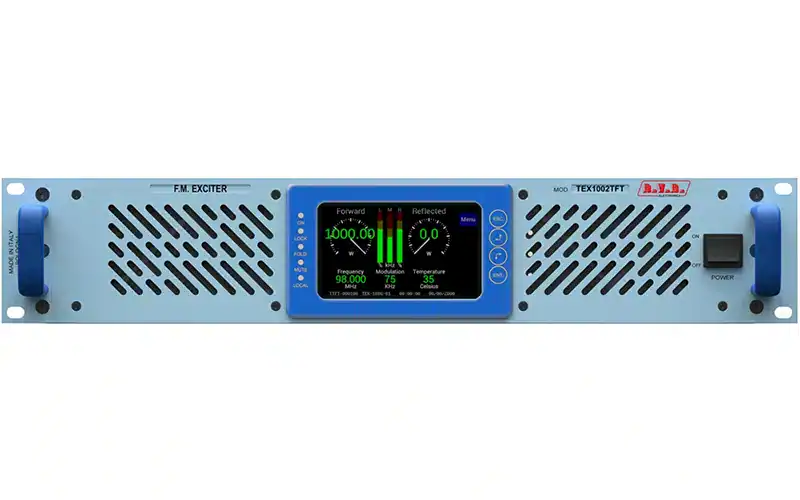 rvr tex1002tft 1kw fm transmitter