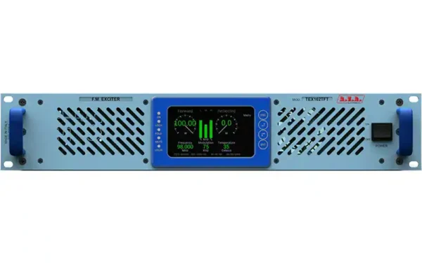 rvr tex102tft 100w fm transmitter 1