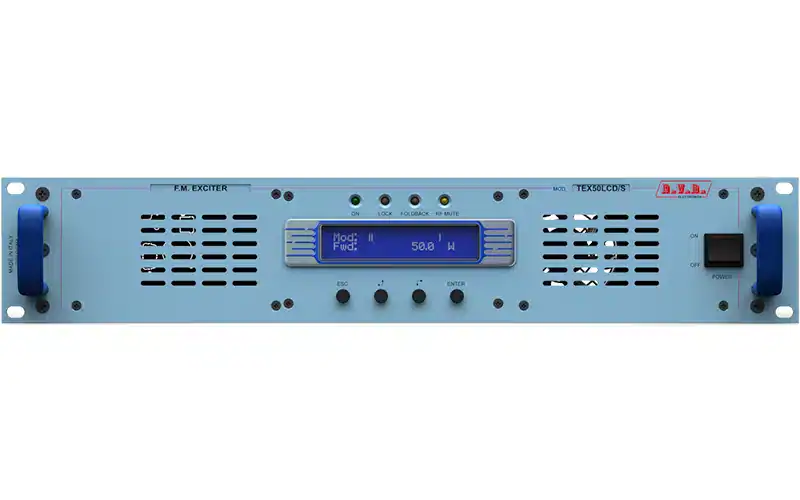 rvr tex50lcd s 50w transmitter