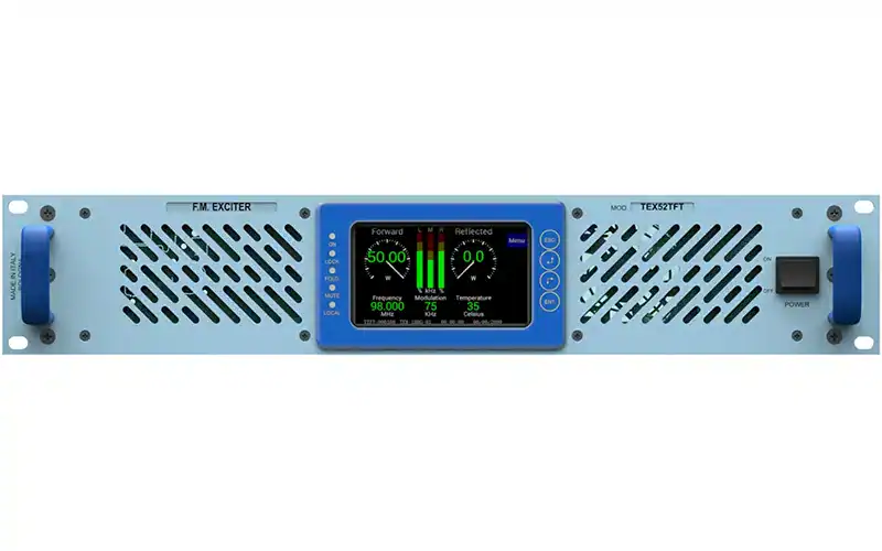 rvr tex52tft 50w fm transmitter 1