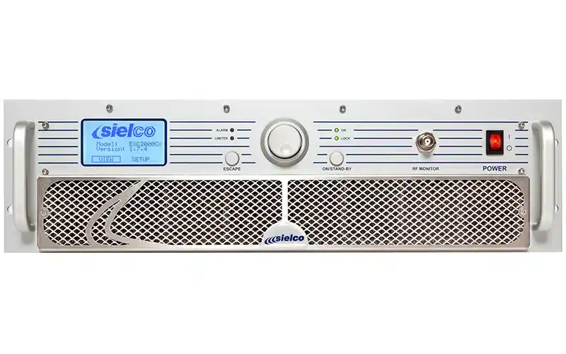 Sielco EXC3000GX – 3000W FM Exciter / Transmitter for Professional Broadcast