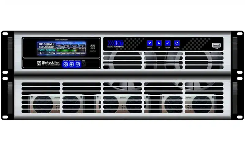 With the Sinteck XT-6000 we present a line of innovative transmitters whose main objectives are energy efficiency and robustness