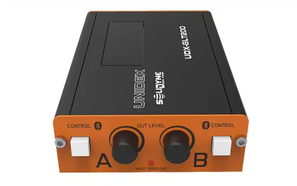 The Solidyne BLT-200 is an advanced broadcast audio interface designed to seamlessly manage two cellphones via Bluetooth.