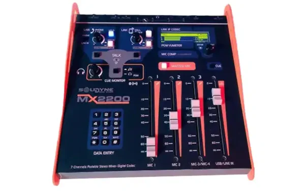 The Solidyne MX2200 is a cutting-edge digital audio mixer