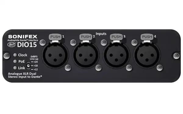Sonifex AVN-DIO15 Dante to stereo analog and AES3 output