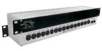 The Sonifex AVN-AI16R audio converter and interface converts up to sixteen analogue inputs to the Dante Audio-over-IP networking standard.