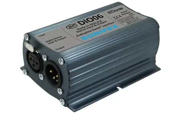 Sonifex AVN-DIO06 AES3 to Dante audio interface