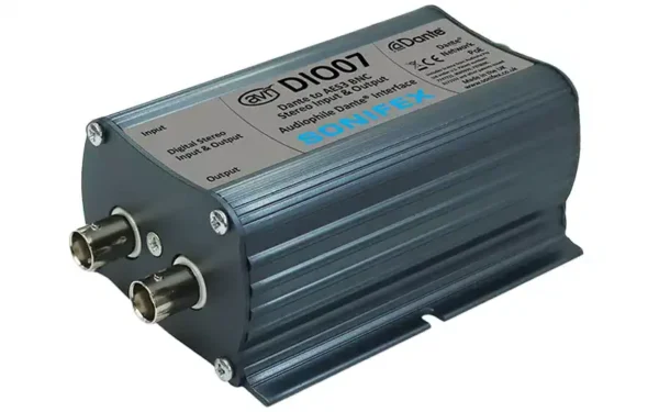 Sonifex AVN-DIO07 AES3 digital input to Dante interface