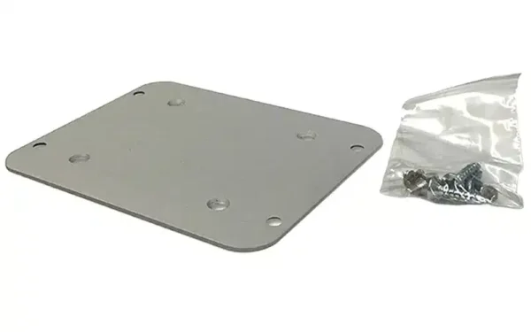 The Sonifex CM-MNT1 mounting plate allows all the Passive Packs
