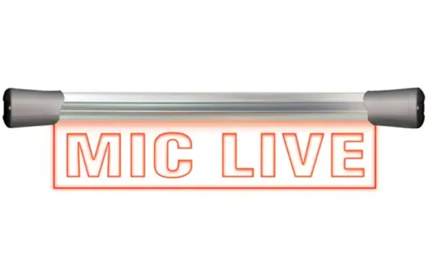 The Sonifex LD-40F1MCL SignalLED range of illuminated RGB LED signs is a new collection designed for outdoor recording