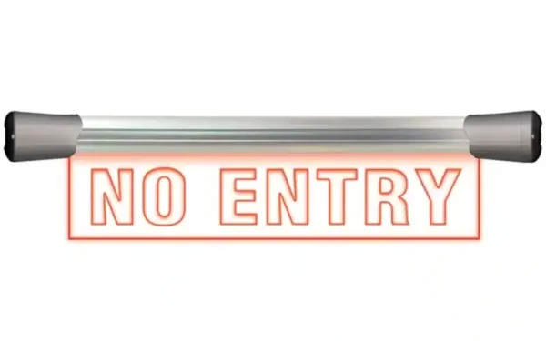 The Sonifex LD-40F1NOE SignalLED range of illuminated RGB LED signs are a new range of signs designed for outside recording