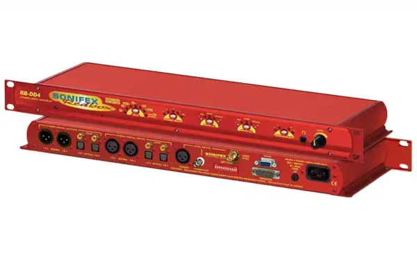 Sonifex RB-DD4 digital audio delay unit front panel