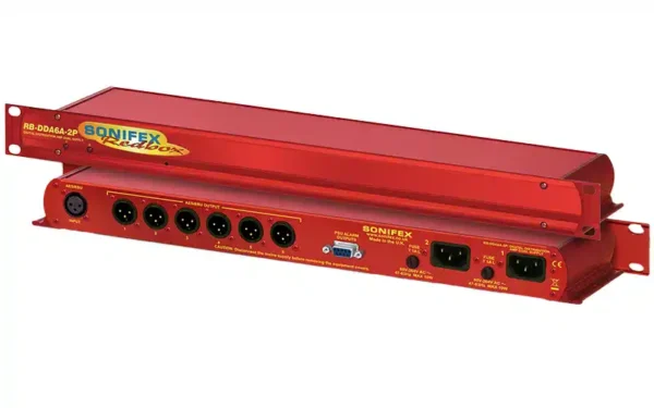 Sonifex RB-DDA6A-2P Dual AES/EBU Digital Audio Distribution Amplifier