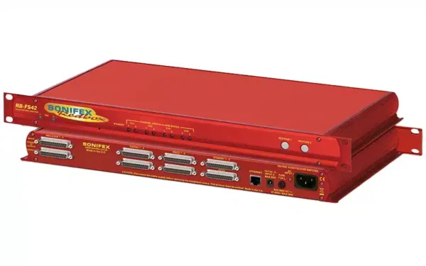 The Sonifex RB-FS42 4 + 2 audio failover switcher is a smaller channel count version of the RB-FS82