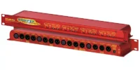 Sonifex RB-MS4x3 front and rear panel with XLR connectors