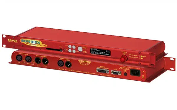 Sonifex RB-PD2 Dual Channel Profanity Delay Unit Front Panel