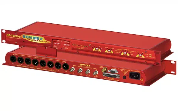 The Sonifex RB-TGHD is an 8 channel audio tone generator that provides line identification for multichannel audio systems
