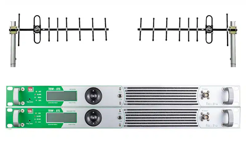 The TEM Analog STL Studio Transmitter Link is the ideal solution for radio stations