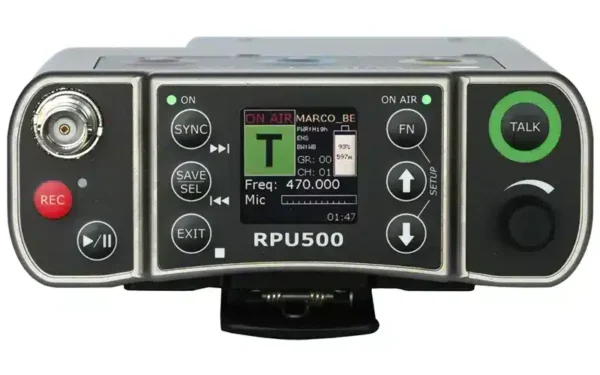 Wisycom RPU500 High-Power Full-Duplex Reporter Portable Unit