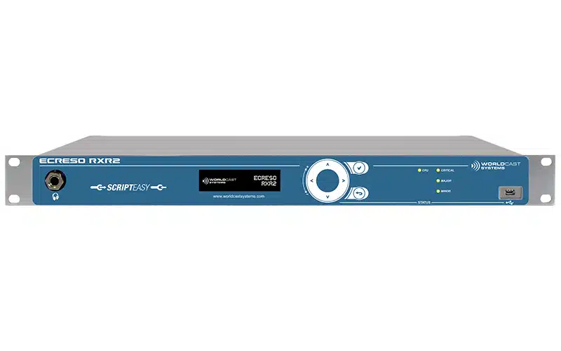 ECRESO RXR2 Professional FM Re-Broadcast Receiver
