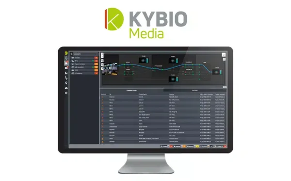 KYBIO MEDIA monitoring and control software