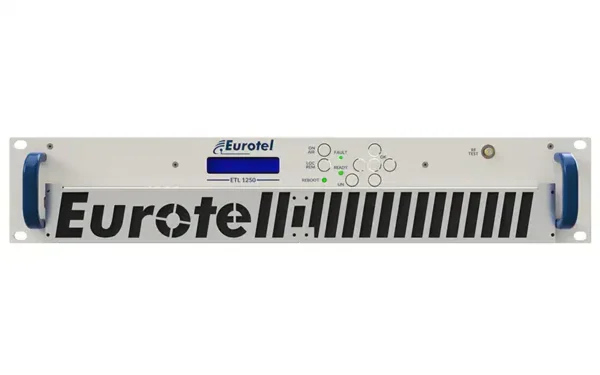 Eurotel ETL1250 FM Broadcast Transmitter Front Panel
