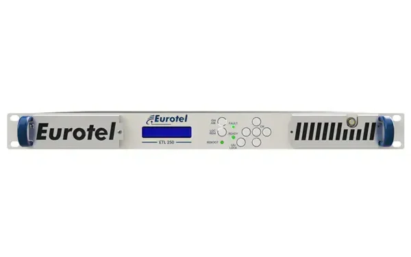 Eurotel ETL250 FM Broadcast Transmitter Front Panel
