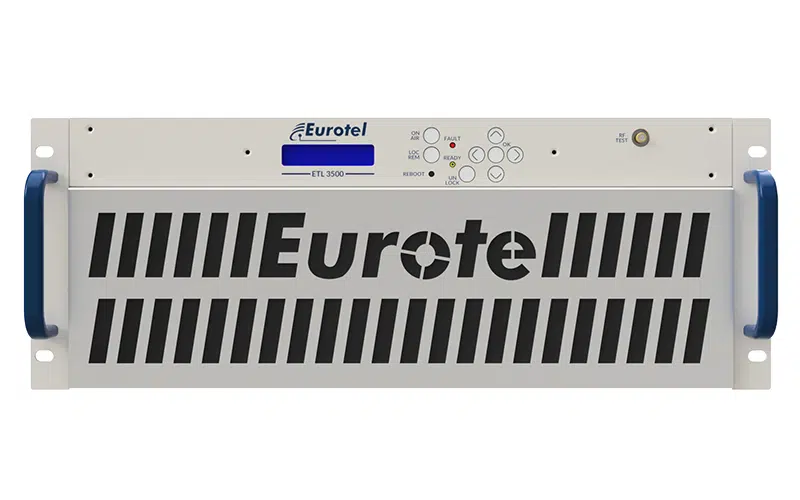 Eurotel ETL3500 FM Broadcast Transmitter Front Panel