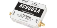 Measall KC9603A 1 GHz RF driver amplifier front panel