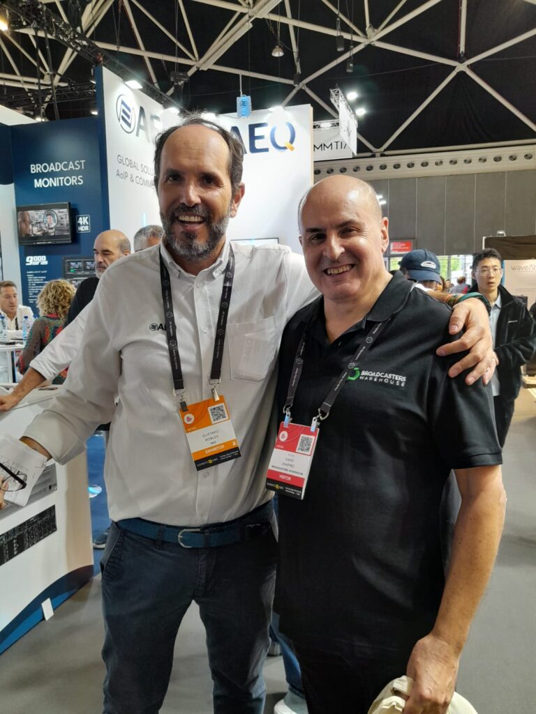 Broadcasters Warehouse AEQ broadcast equipment for radio and television
