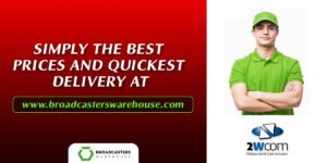 2WCOM broadcast equipment banner