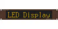DEVA Model 96 LED display for generic messages front view