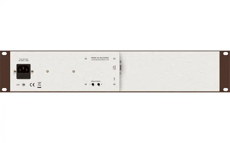 DEVA Model 96 LED display rear panel connections