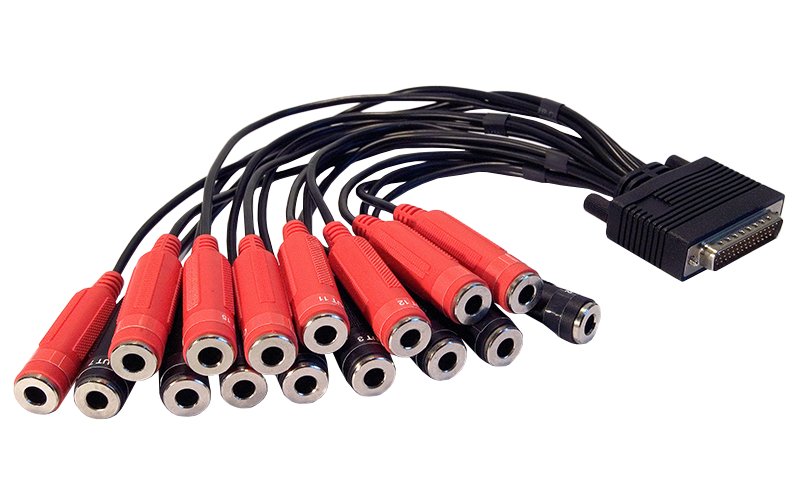 MARIAN 8-way TRS breakout cable for balanced audio