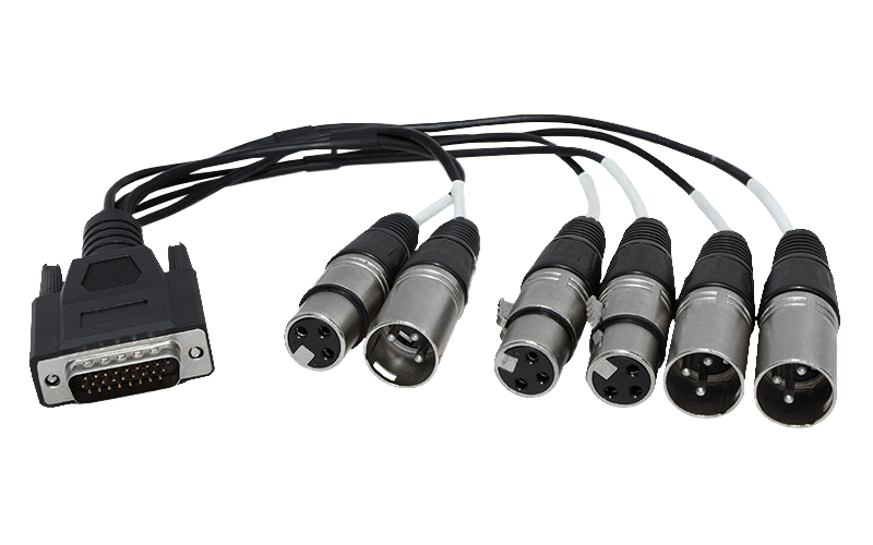 MARIAN Clara B 3x3 XLR breakout cable with D-sub connector