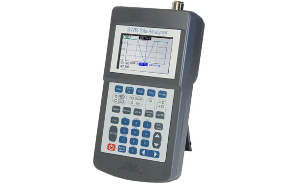 AEA 6050-5000 100 kHz–1.5 GHz SWR Site Analyzer front view
