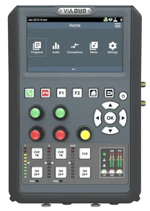 Tieline ViA Duo portable IP audio codec