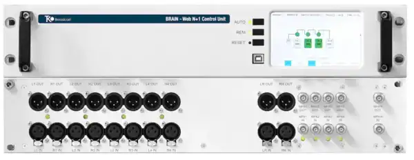 TEKO Broadcast N+1 automatic transmitter change-over controller